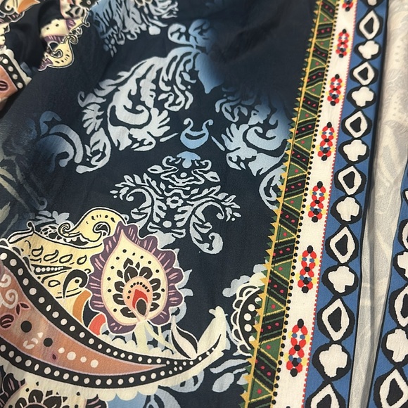 Kimono Style Women’s Open Front Tunic Long Sleve Shirt XL - Picture 2 of 3